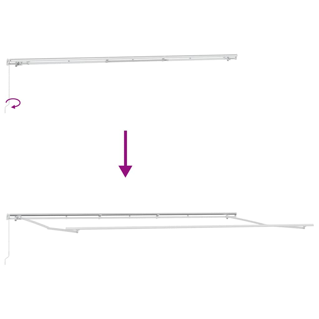 vidaXL Σκηνίτσα Αναδιπλούμενη Πολύχρωμο 600 x 300 εκ