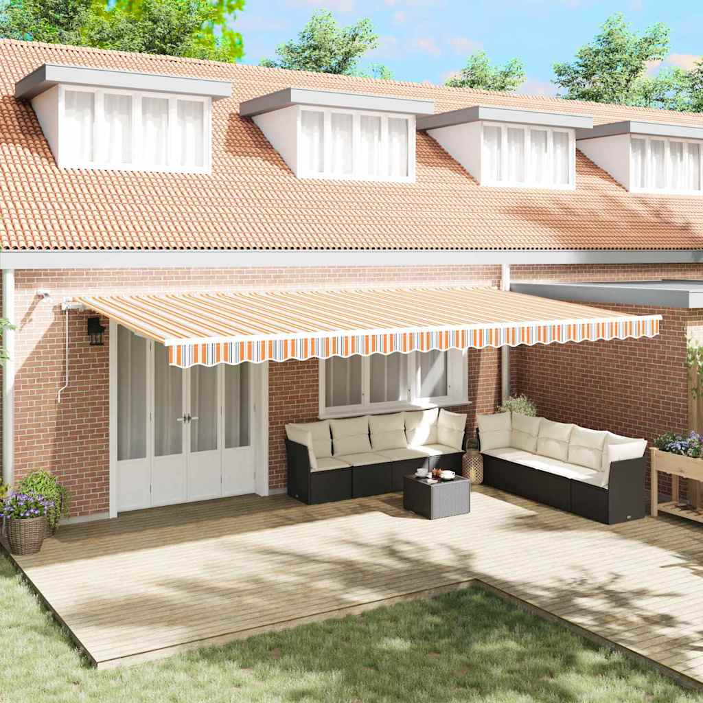 vidaXL Σκηνίτσα Αναδιπλούμενη Πολύχρωμο 600 x 300 εκ