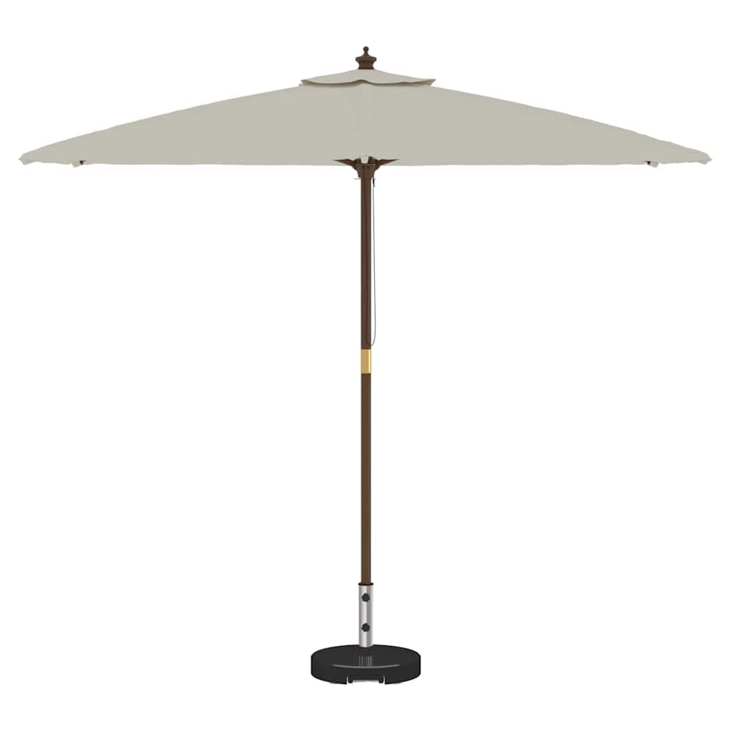vidaXL Βάση ομπρέλας Μαύρο 45 x 45 x 37.5 εκ. Γρανίτης