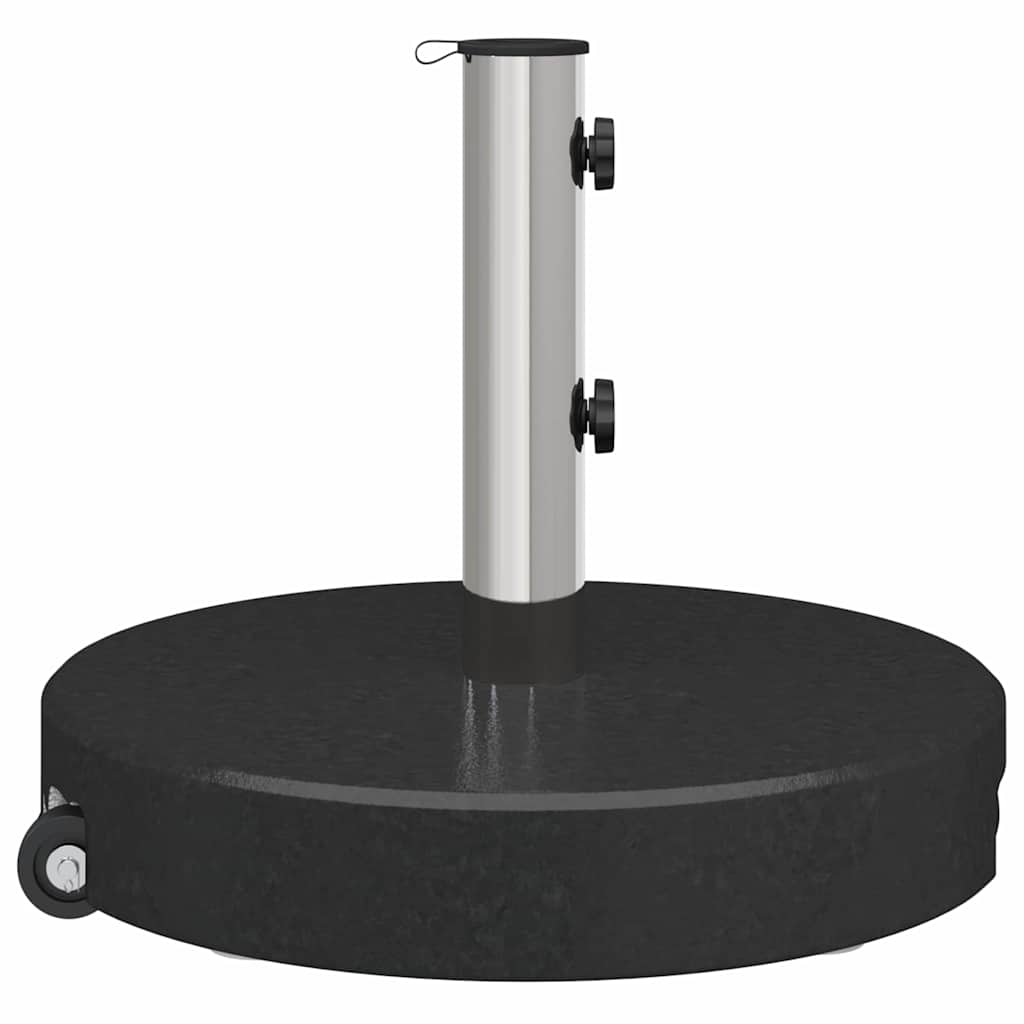 vidaXL Βάση ομπρέλας Μαύρο 45 x 45 x 37.5 εκ. Γρανίτης