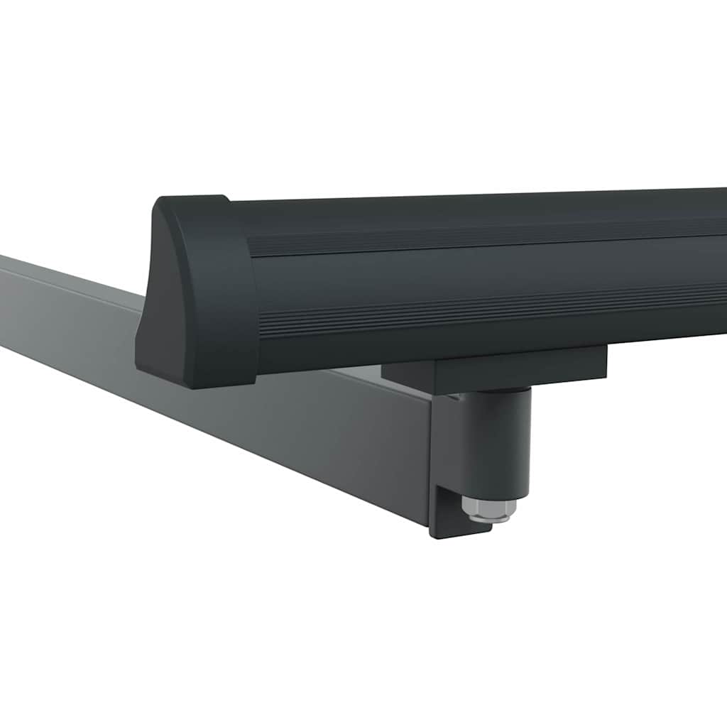 vidaXL Σκελετός Τέντας Ανθρακί 3 x 2,5 μ Ατσάλι με Πούδρα