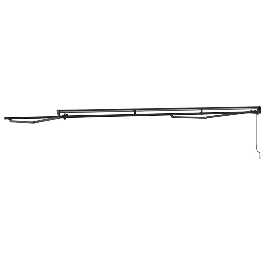 vidaXL Σκελετός Τέντας Ανθρακί 4,5 x 3 μ Ατσάλι με Πούδρα