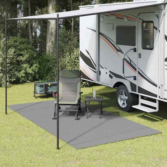 vidaXL Χαλκάκι Σκηνής Ανθρακί 250 x 250 cm Πολυεστέρας