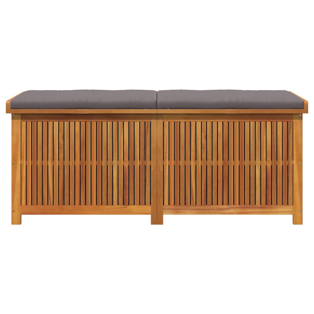 vidaXL Κουτί Μαξιλαριών Εξ. Χώρου 150x50x60,5 εκ. Μασίφ Ξύλο Ελάτης