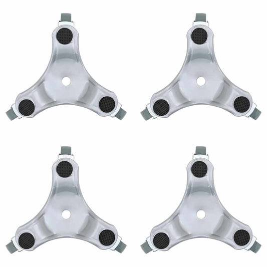 vidaXL Ρόλοι Επίπλων 4 τεμ. 16x14,5x5,5 εκ. Ατσάλι 180 κ.