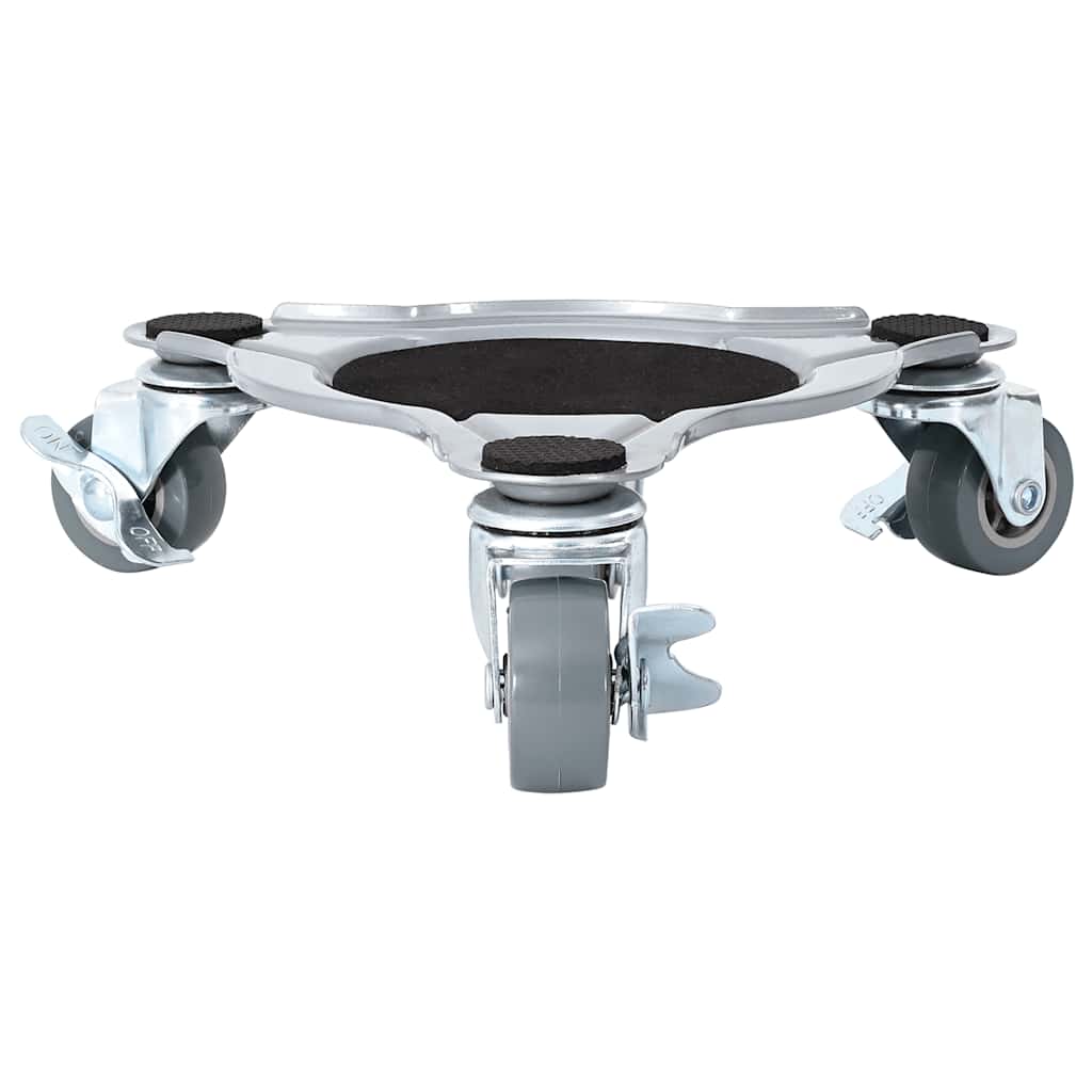 vidaXL Ρόλοι Επίπλων 4 τεμ. με Ανυψωτικό 19x17,5x6 εκ. Ατσάλι 1000 κιλά