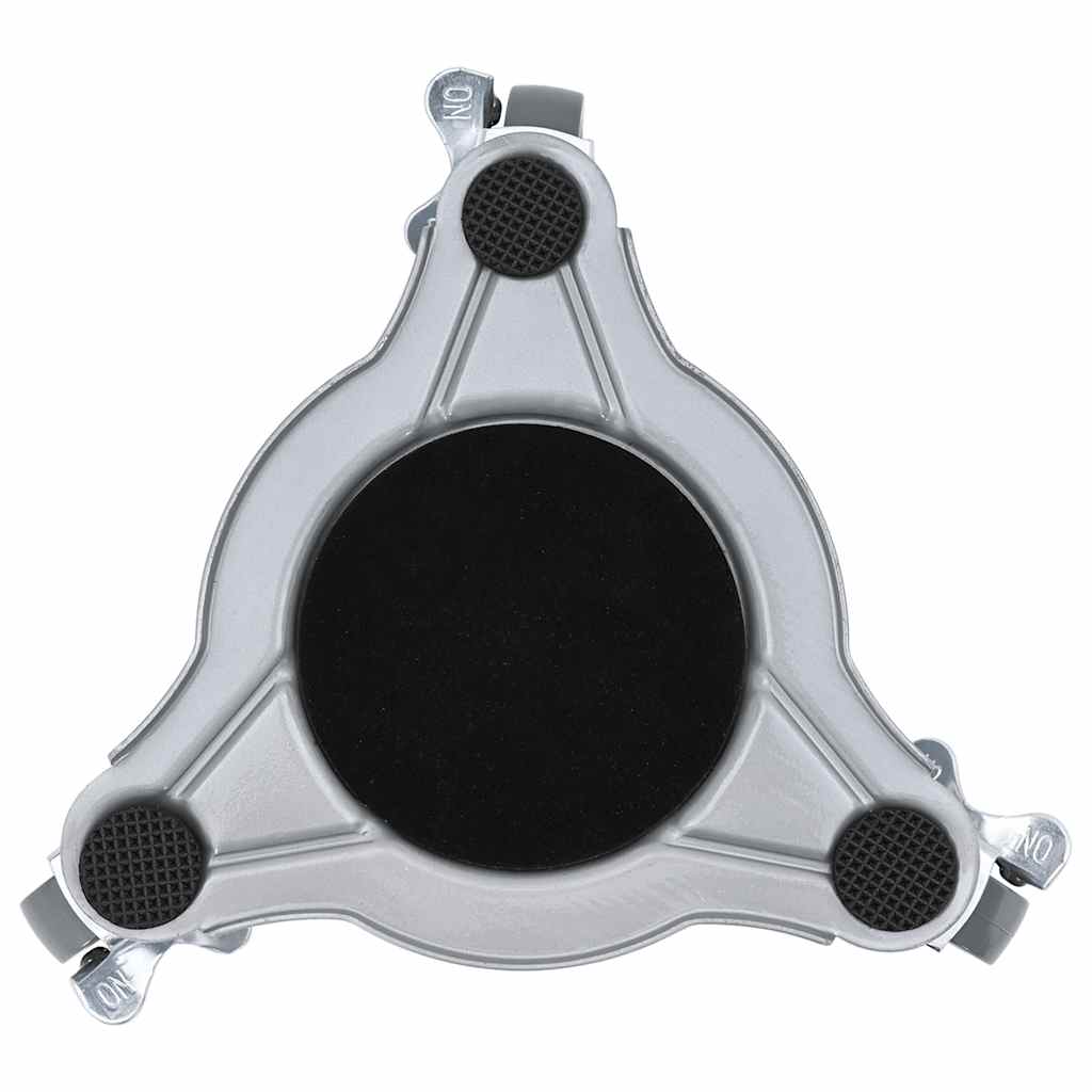 vidaXL Ρόλοι Επίπλων 4 τεμ. με Ανυψωτικό 19x17,5x6 εκ. Ατσάλι 1000 κιλά