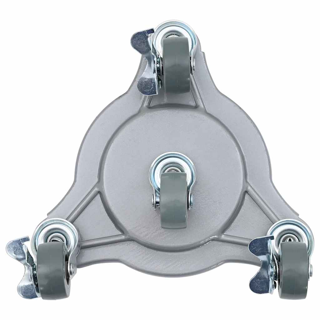 vidaXL Ρόλοι Επίπλων 4 τεμ. με Ανυψωτικό 19x17,5x6 εκ. Ατσάλι 1000 κιλά