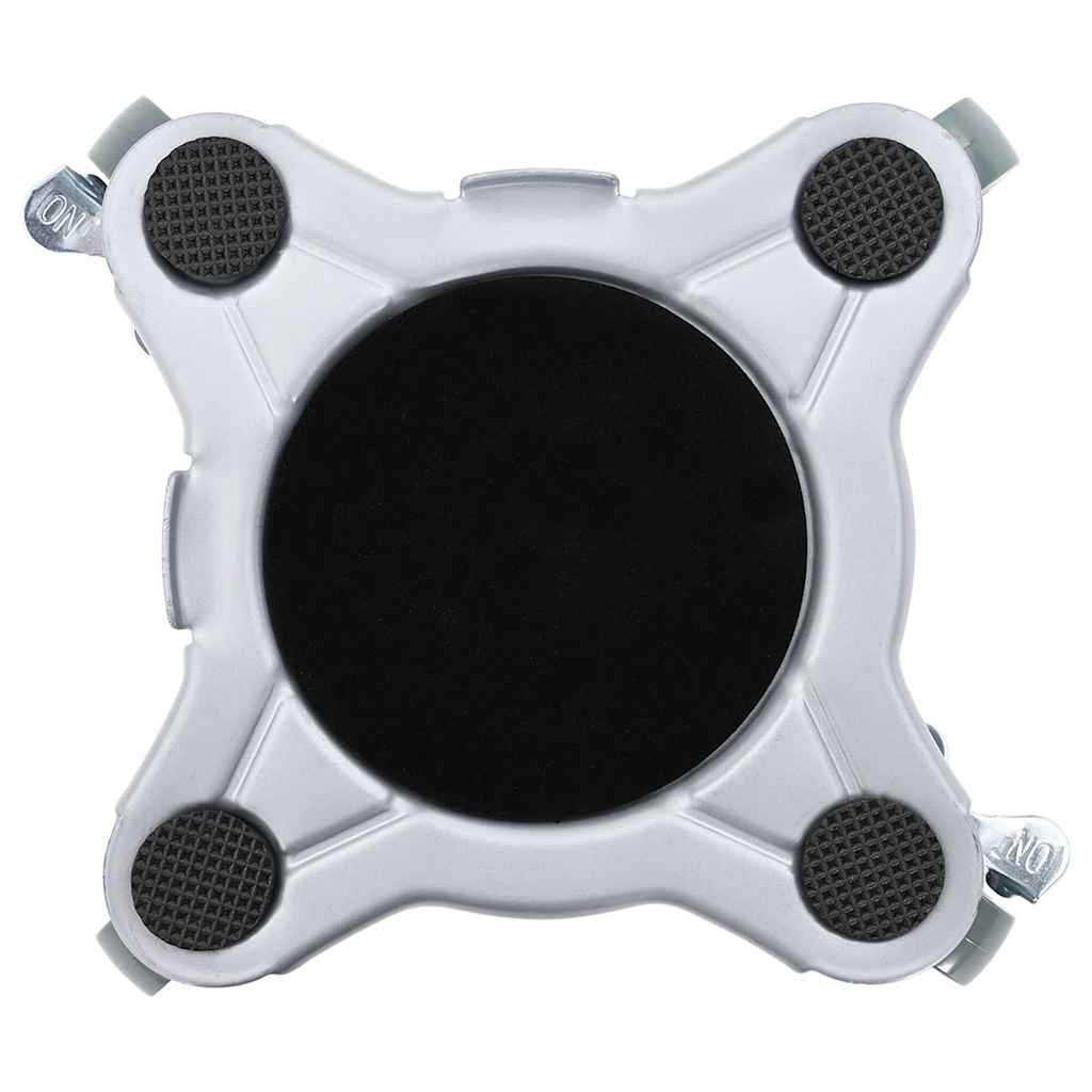 vidaXL Ρόλοι Επίπλων 4 τεμ. με Ανυψωτικό 15,5x15,5x5,5 εκ. Ατσάλι 1000 kg