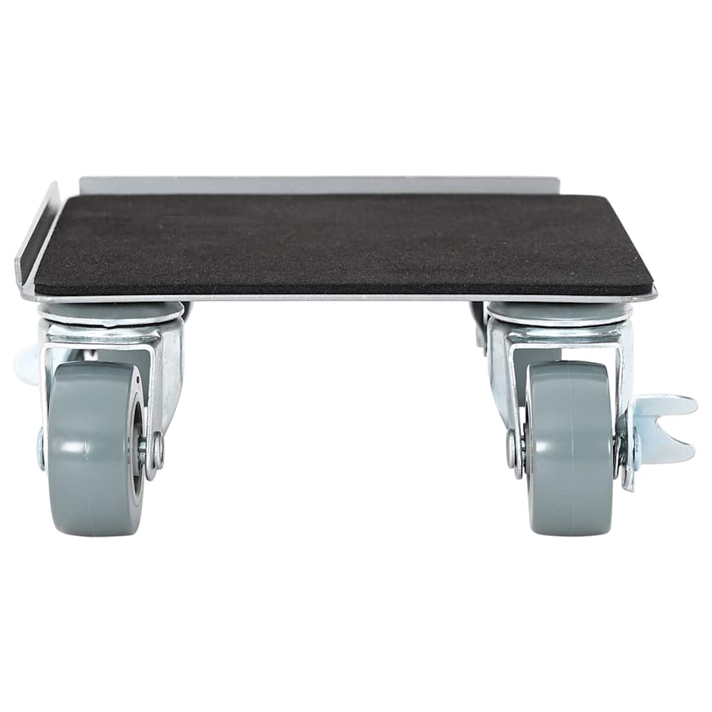 vidaXL Ρόλοι Επίπλων 4 τεμ. με Ανυψωτικό 13,5x13,5x6 εκ. Ατσάλι 1300 κιλά