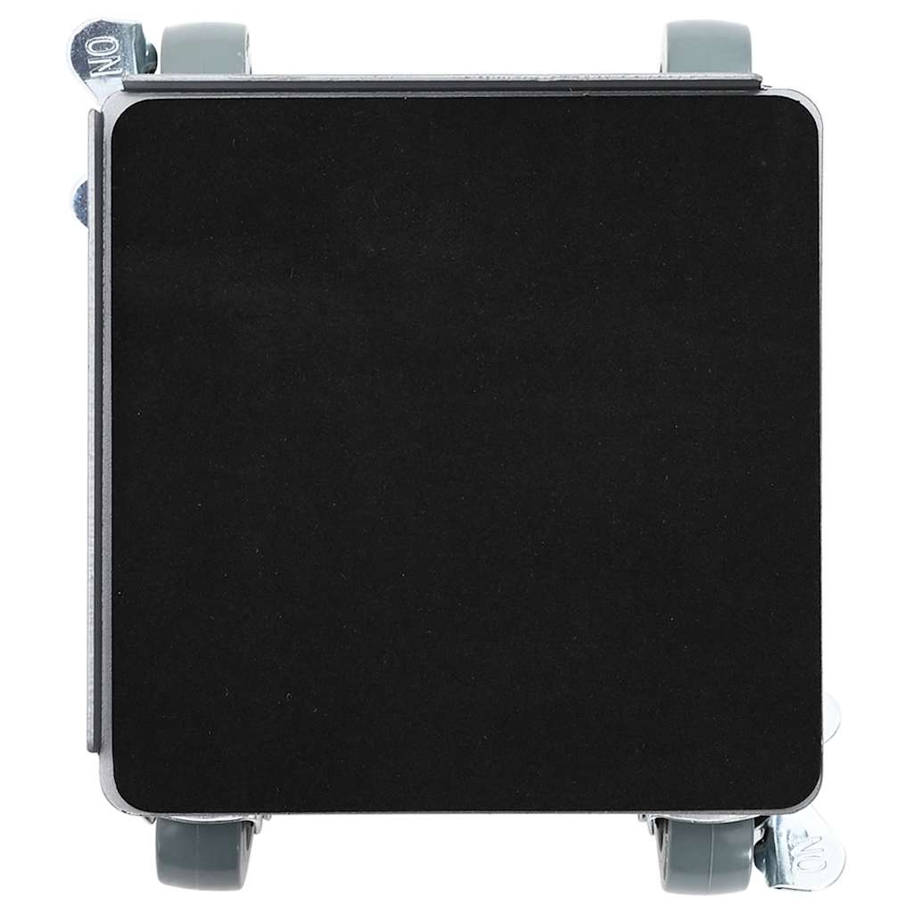 vidaXL Ρόλοι Επίπλων 4 τεμ. με Ανυψωτικό 13,5x13,5x6 εκ. Ατσάλι 1300 κιλά