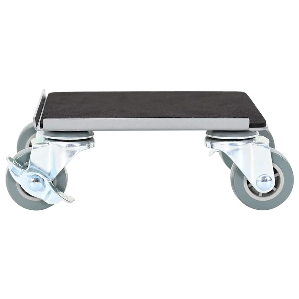 vidaXL Ρόλοι Επίπλων 4 τεμ. με Ανυψωτικό 13,5x13,5x6 εκ. Ατσάλι 1300 κιλά