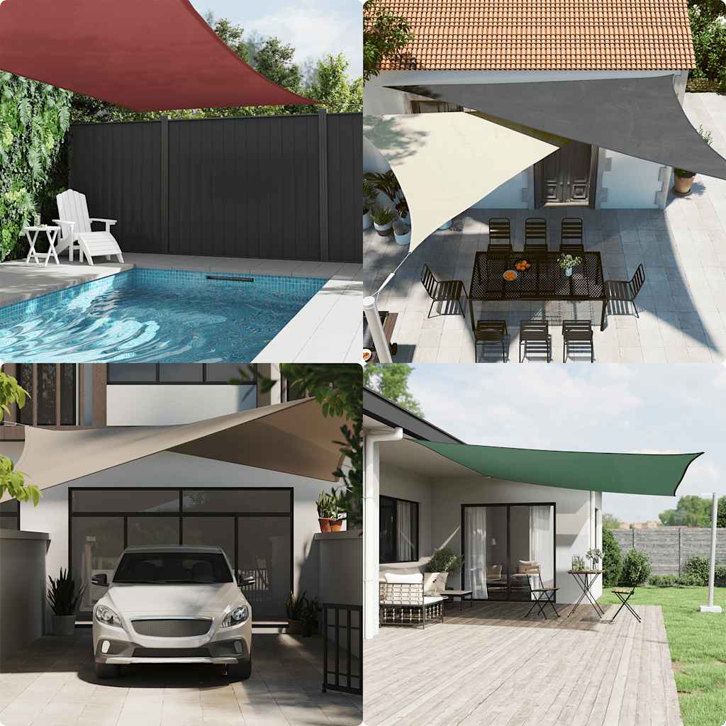vidaXL Πανί Σκίασης από Τερακότα 2x2x2 μ. 100% Πολυεστέρας Oxford