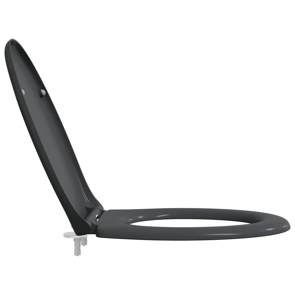 vidaXL Λεκάνη Ανθρακί 44,8 x 37,3 x 4,2 εκ Δυροπλάστ