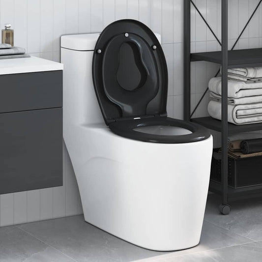 vidaXL Λεκάνη Μαύρο 47 x 37 x 4 εκ Δυροπλάστ