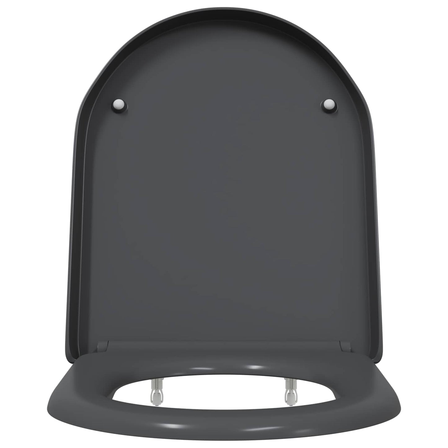 vidaXL Λεκάνη Ανθρακί 49 x 36 x 4 εκ Δυροπλάστ