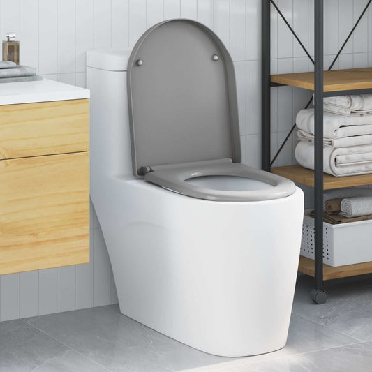 vidaXL Λεκάνη Γκρι 46,2 x 36 x 4,3 εκ Δυροπλάστ