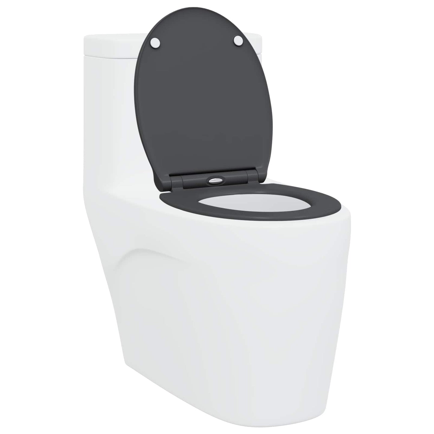 vidaXL Λεκάνη Ανθρακί 47 x 37,5 x 3,8 εκ Δυροπλάστ