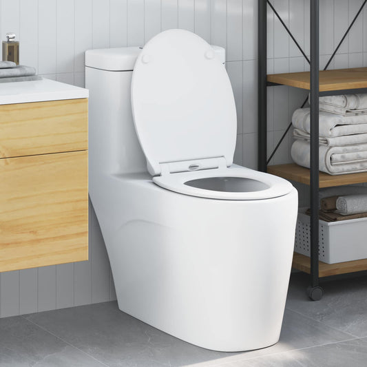 vidaXL Λεκάνη Λευκό 47 x 37,5 x 3,8 εκ Δυροπλάστ
