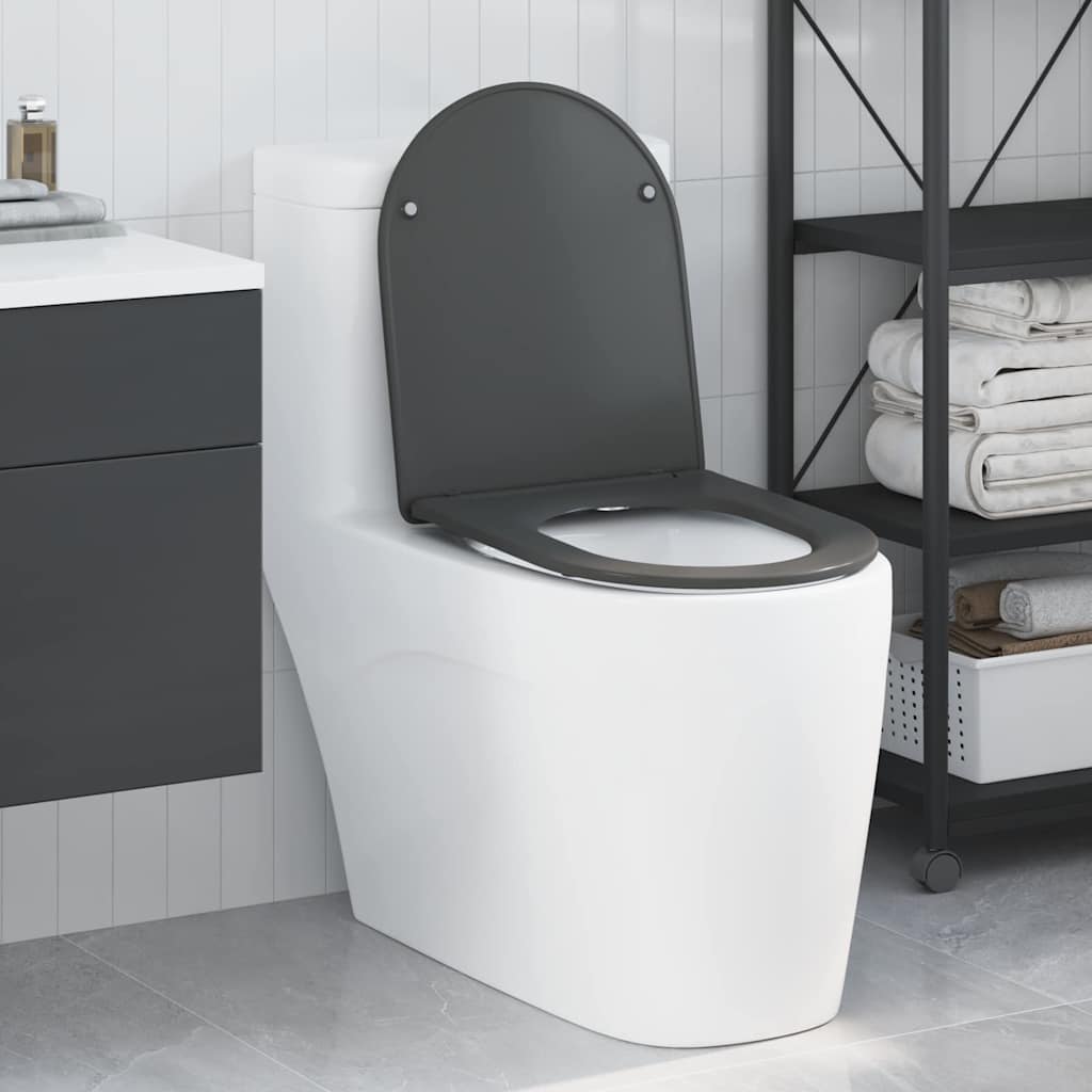 vidaXL Λεκάνη Ανθρακί 44 x 36,4 x 3,4 εκ. Δυροπλάστ