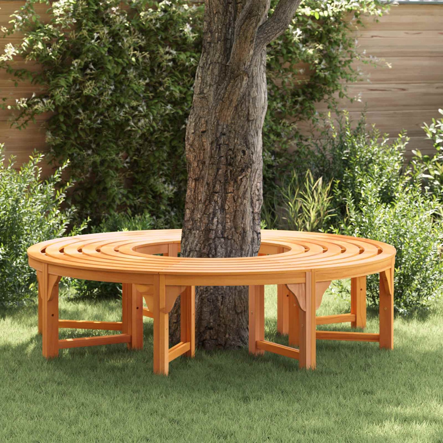 vidaXL Παγκάκι Δέντρου 2 pcs Φυσικό 160 x 80 x 45cm