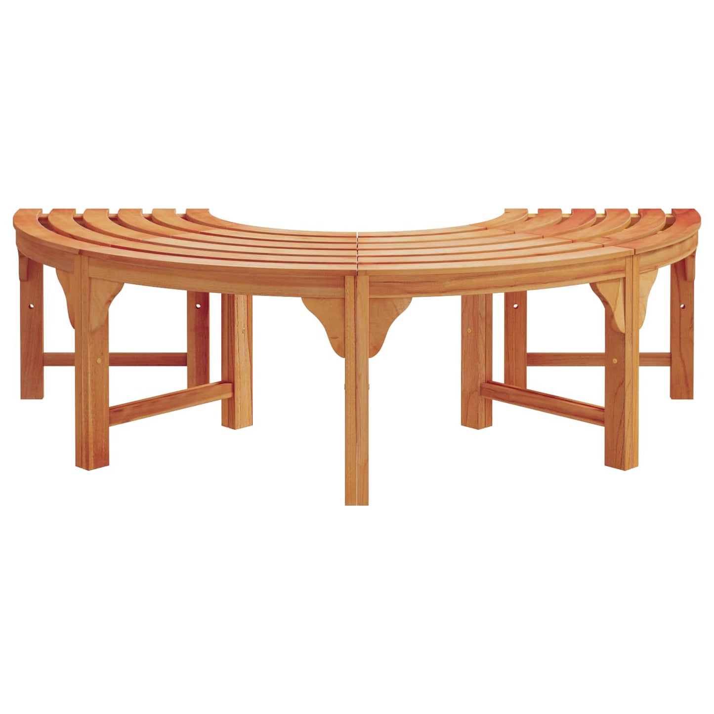 vidaXL Παγκάκι Δέντρου 2 pcs Φυσικό 160 x 80 x 45cm