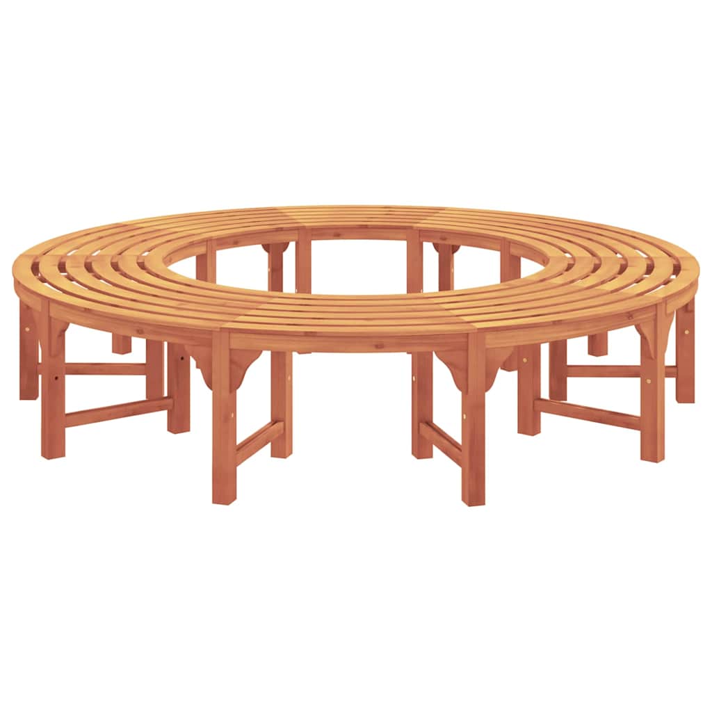 vidaXL Παγκάκι Δέντρου 2 pcs Φυσικό 160 x 80 x 45cm