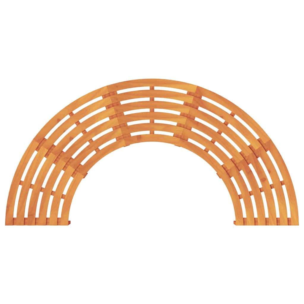 vidaXL Παγκάκι Δέντρου 2 pcs Φυσικό 160 x 80 x 45cm