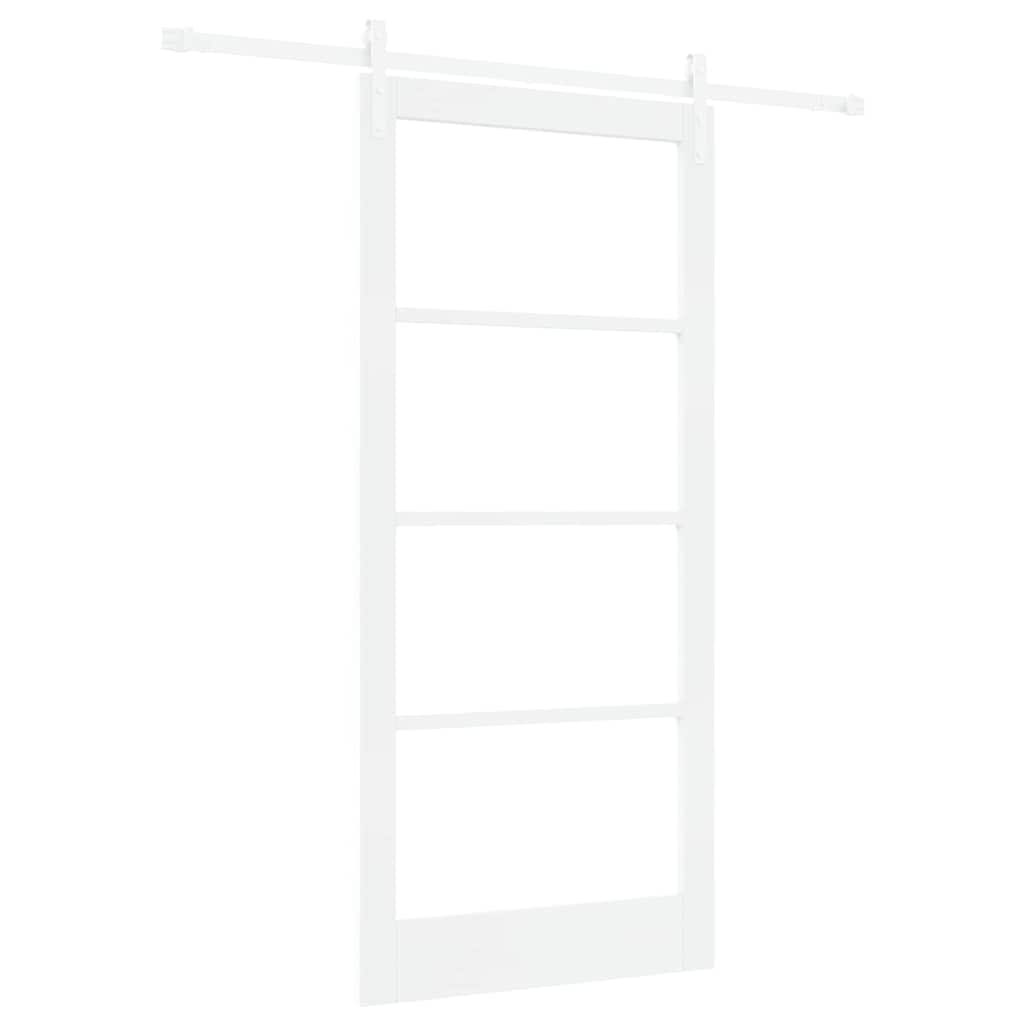 vidaXL Συρόμενη Πόρτα ORKDAL Λευκό 93 x 202 cm