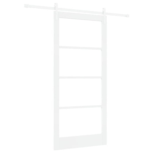 vidaXL Συρόμενη Πόρτα ORKDAL Λευκό 93 x 202 cm