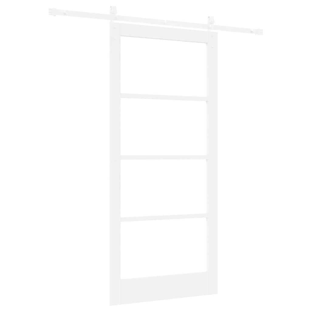 vidaXL Συρόμενη Πόρτα ORKDAL Λευκό 93 x 202 cm