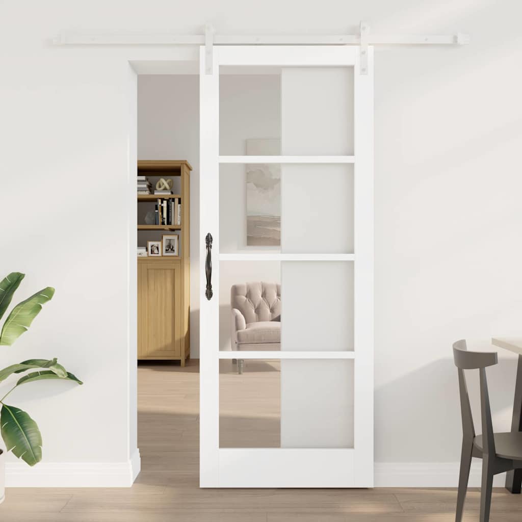 vidaXL Συρόμενη Πόρτα ORKDAL Λευκό 83 x 211 εκ.