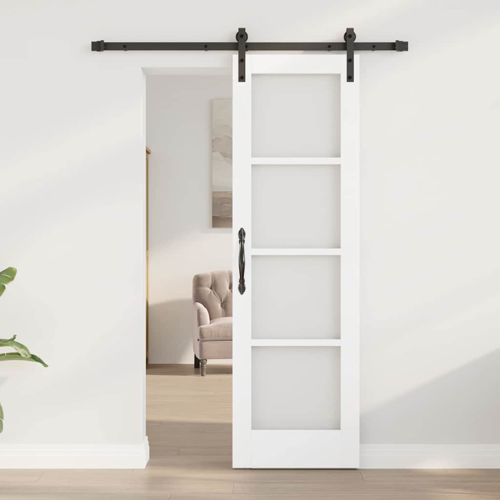 vidaXL Συρόμενη Πόρτα ORKDAL Λευκό 61 x 198,5 εκ.