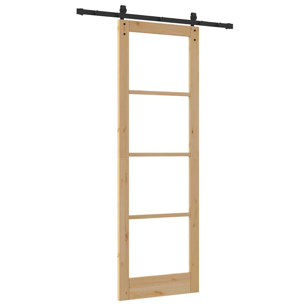 vidaXL Συρόμενη Πόρτα με Σετ Υλικών 'ORKDAL'78x232 εκ.