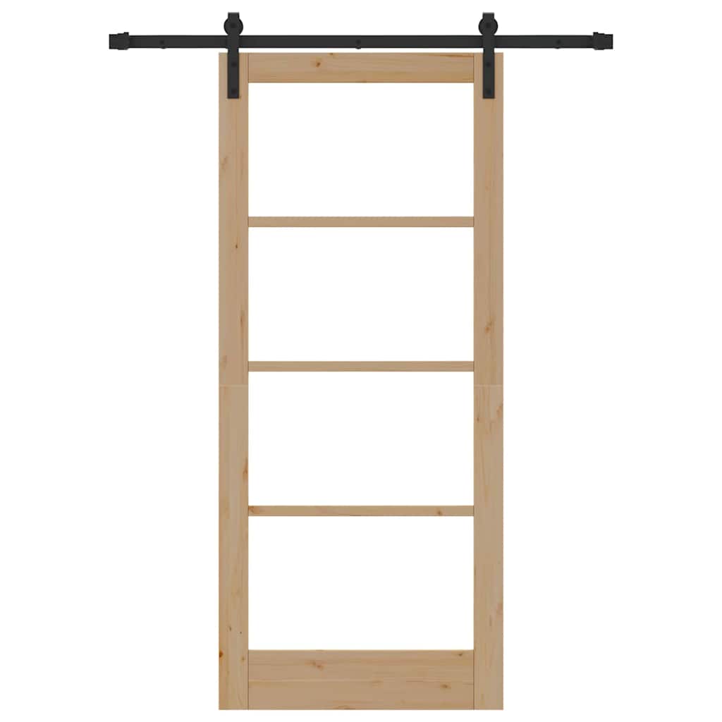 vidaXL Συρόμενη Πόρτα Άλλο ORKDAL Καφέ 86 x 198.5 cm