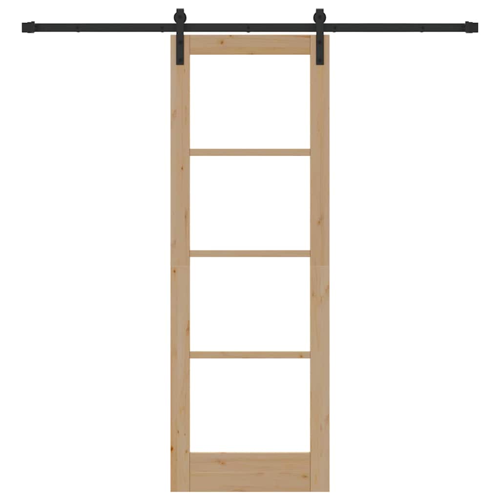 vidaXL Συρόμενη Πόρτα Άλλο ORKDAL Καφέ 73.5 x 211 εκ