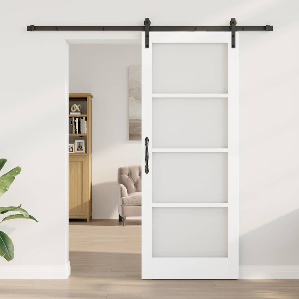 vidaXL Συρόμενη Πόρτα ORKDAL Λευκό 83 x 211 εκ.