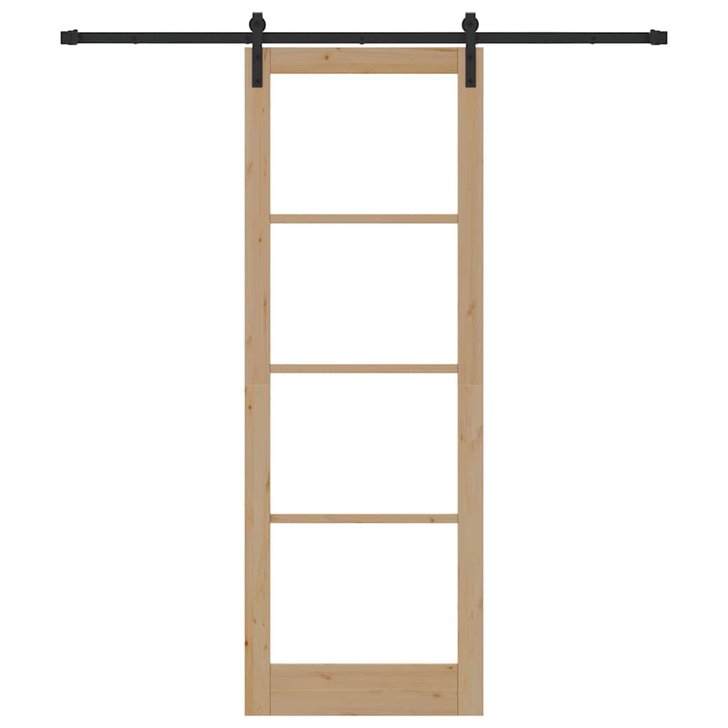 Συρόμενη Πόρτα vidaXL με Σετ Υλικών 'ORKDAL'83x232 cm