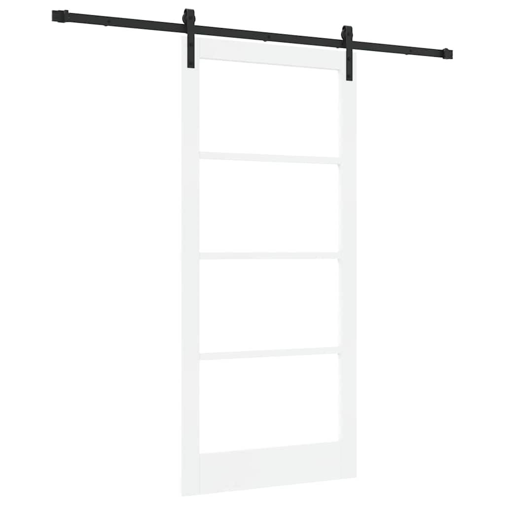 vidaXL Συρόμενη Πόρτα ORKDAL Λευκό 93 x 202 cm