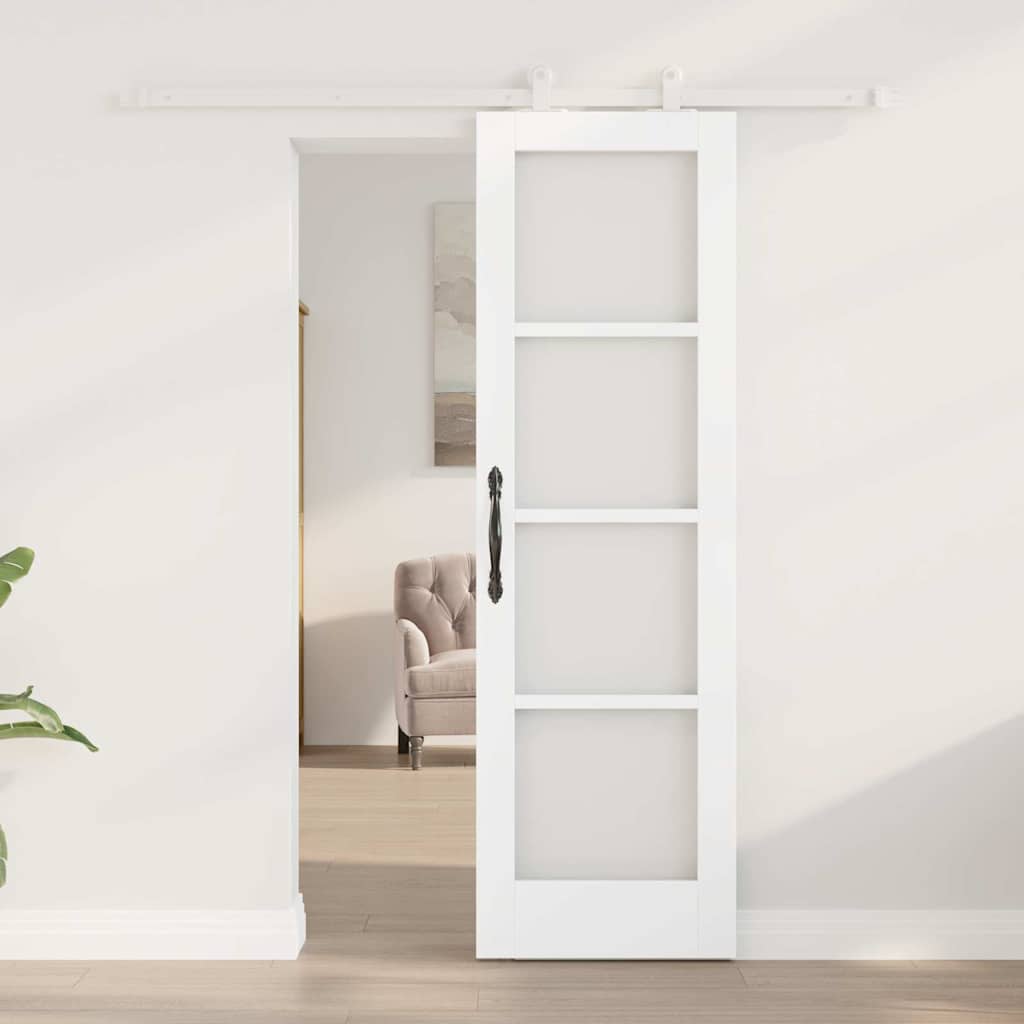 vidaXL Συρόμενη Πόρτα ORKDAL 61 x 198,5 εκ. Λευκό