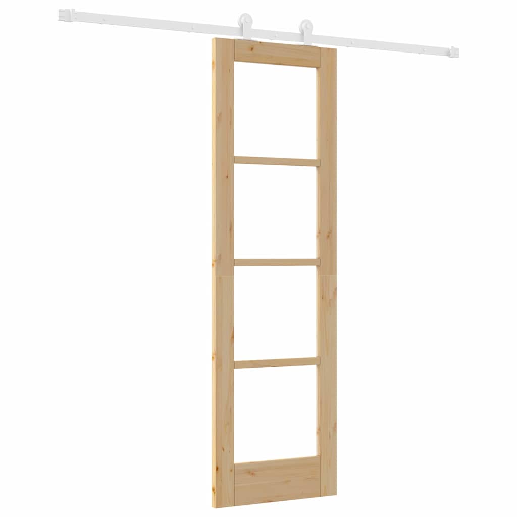 vidaXL Συρόμενη Πόρτα ORKDAL 61 x 198,5 εκ. Φυσικό