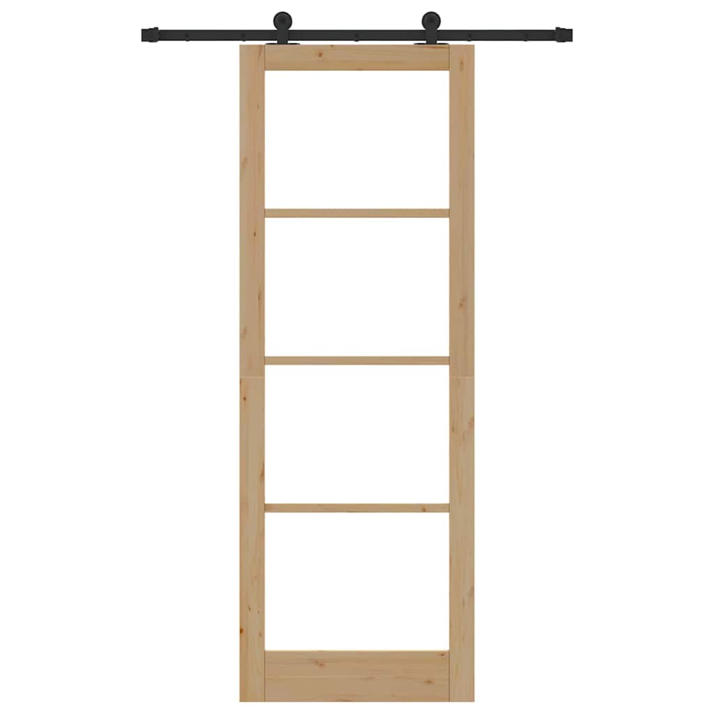 vidaXL Συρόμενη Πόρτα με Σετ Αξεσουάρ 'ORKDAL'83x232 εκ.