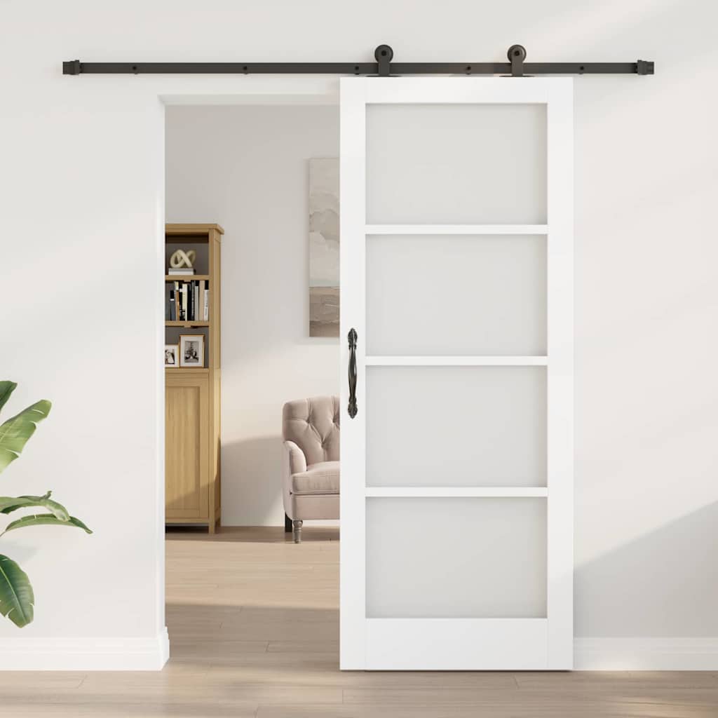 vidaXL Συρόμενη Πόρτα ORKDAL Λευκό 83 x 211 εκ.