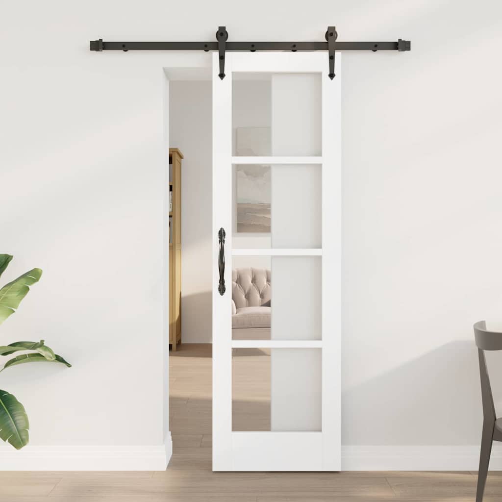 vidaXL Συρόμενη Πόρτα ORKDAL 61 x 198,5 εκ. Λευκό