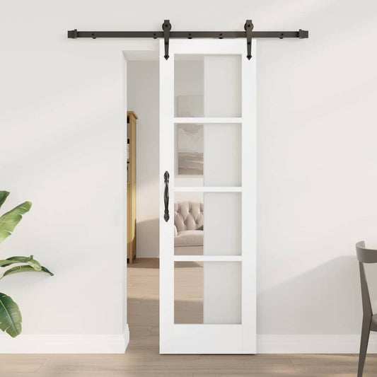 vidaXL Συρόμενη Πόρτα ORKDAL 61 x 198,5 εκ. Λευκό