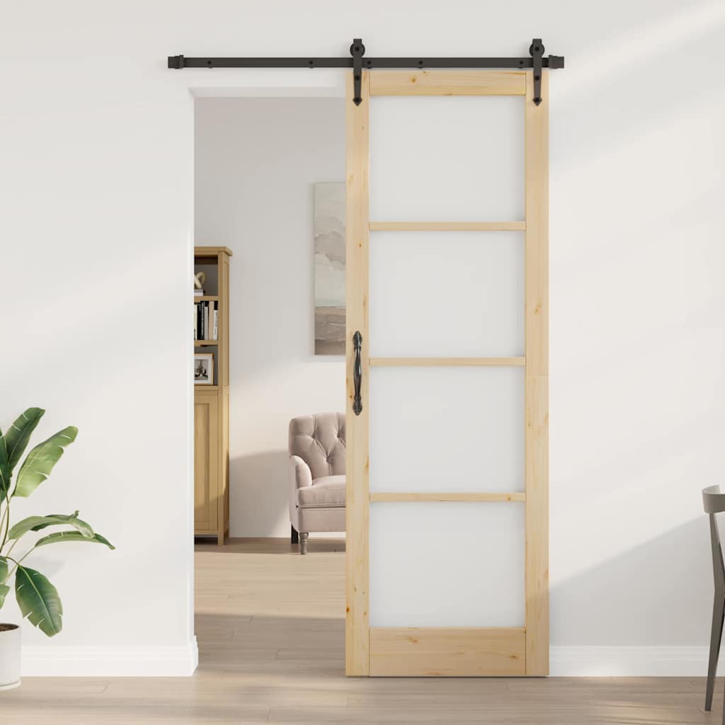 vidaXL Sliding Door with Hardware Set 'ORKDAL'78x232 εκ.
