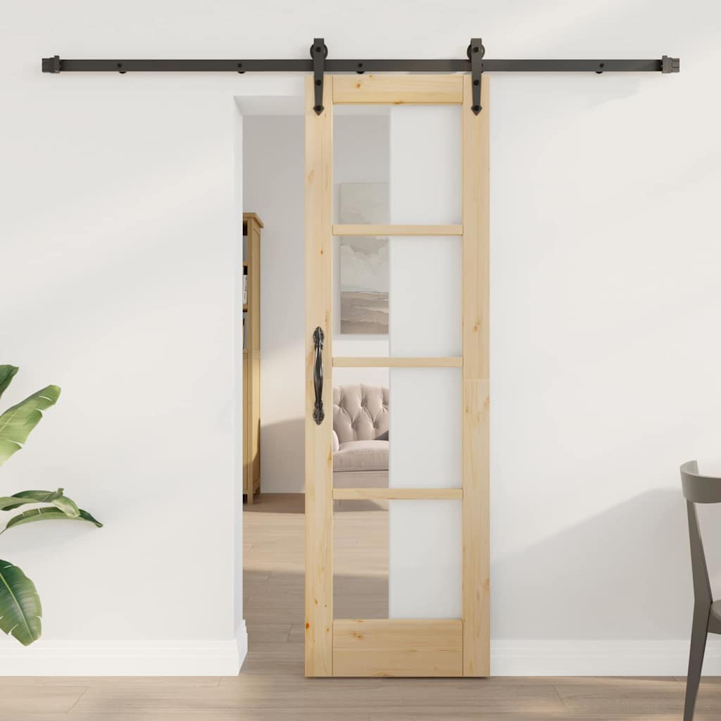 vidaXL Συρόμενη Πόρτα ORKDAL 61 x 198,5 εκ. Φυσικό