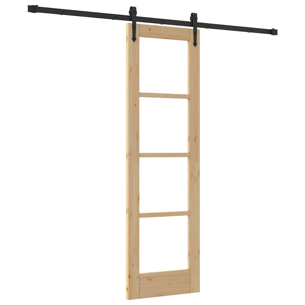 vidaXL Συρόμενη Πόρτα ORKDAL 61 x 198,5 εκ. Φυσικό