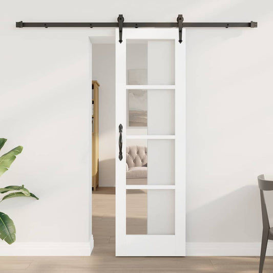 vidaXL Συρόμενη Πόρτα ORKDAL 61 x 198,5 εκ. Λευκό