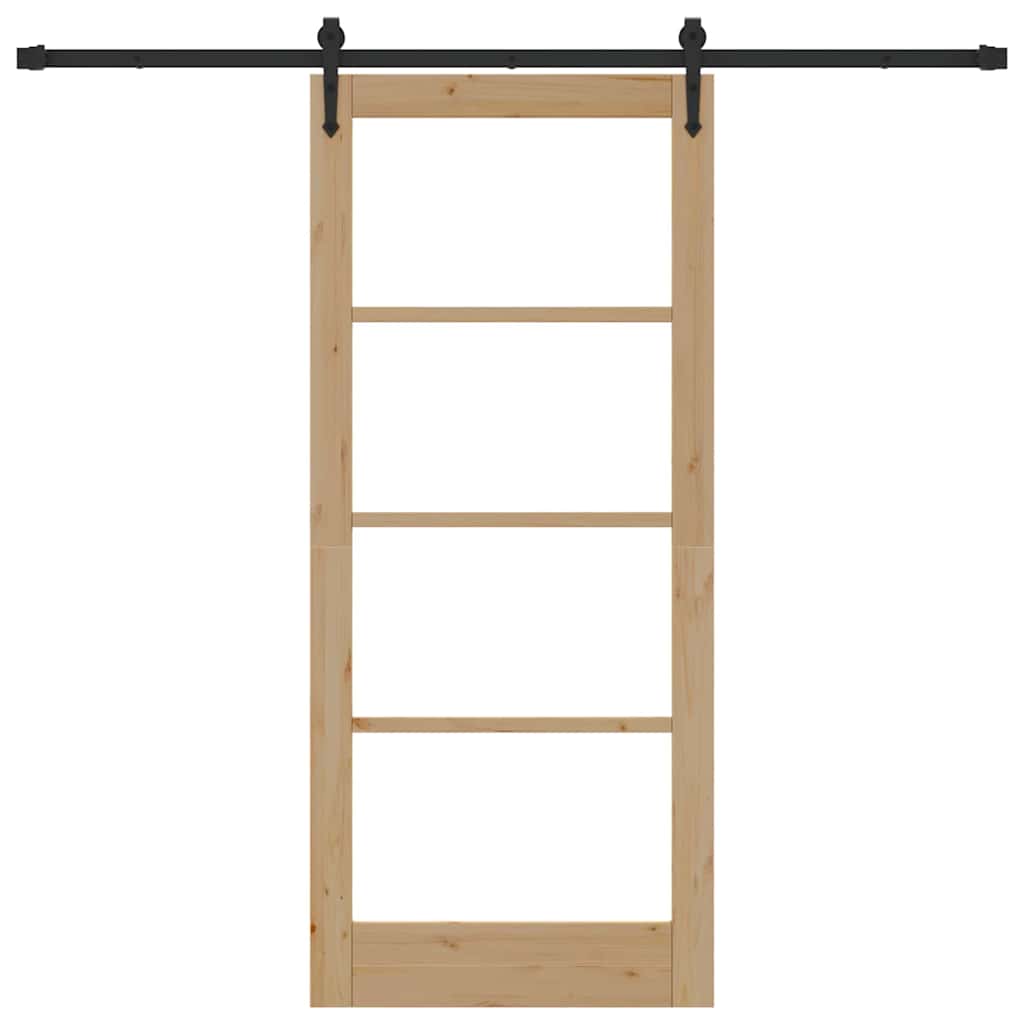 vidaXL Συρόμενη Πόρτα με Σετ Υλικών 'ORKDAL'86x198.5 cm